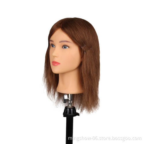 100% Human Hairdressing indian hair wholesale top quality famela  mannequin head hair wigs